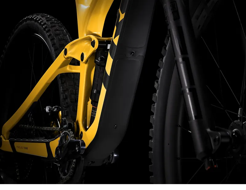 Trek Slash 9.8 XT Enduro Mountain Bike in Satin Baja Yellow-1